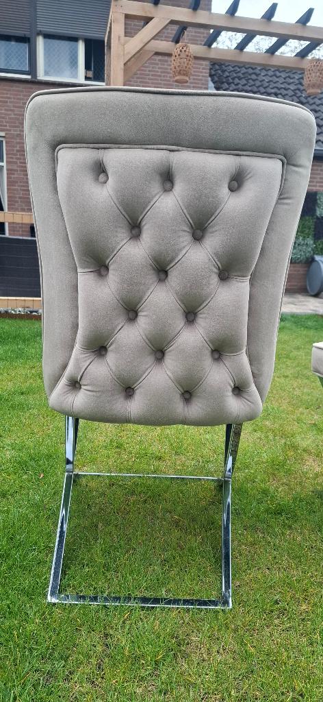 Eric custer stijl eetkamerstoelen, Huis en Inrichting, Stoelen, Ophalen, Gebruikt, Overige kleuren, Overige materialen