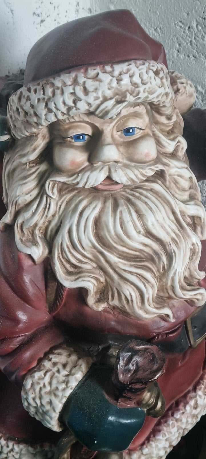 vintage kerstman 1 meter groot, Ophalen, Gebruikt