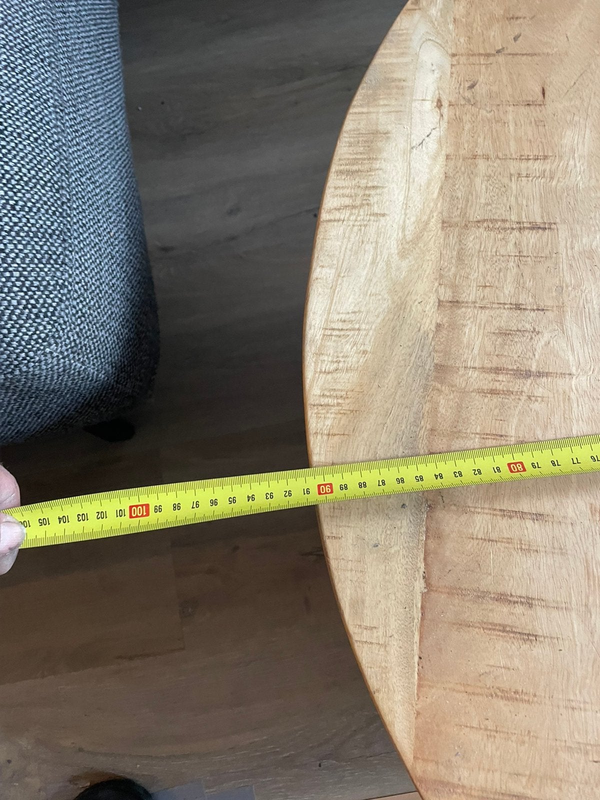 Mango salontafel, Ophalen, 100 tot 150 cm, 50 tot 100 cm, Zo goed als nieuw