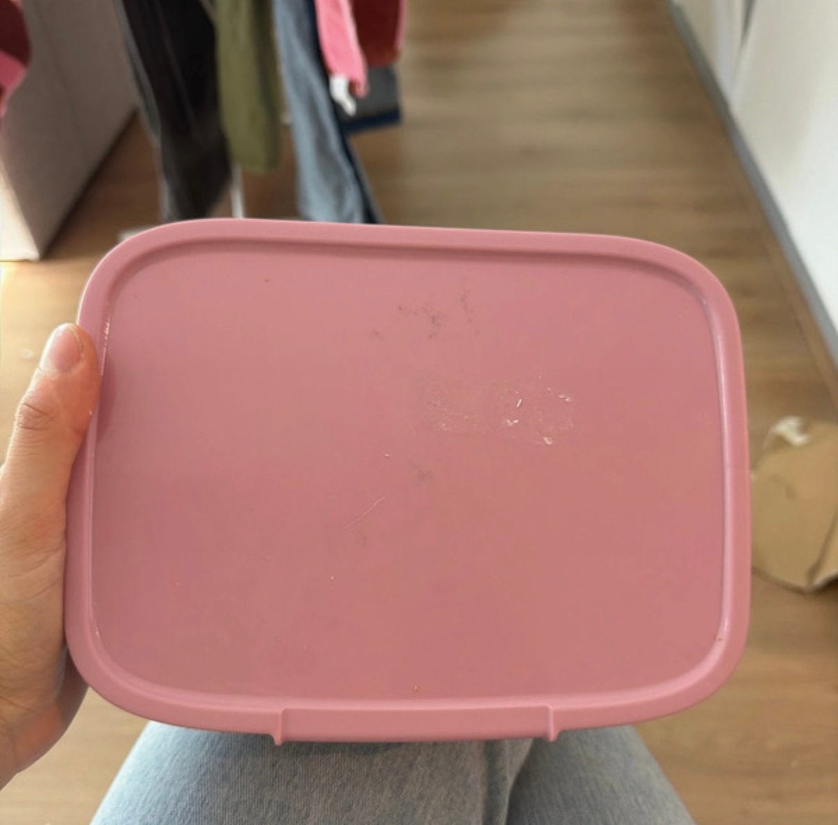 Curver roze broodtrommel, Ophalen of Verzenden, Zo goed als nieuw