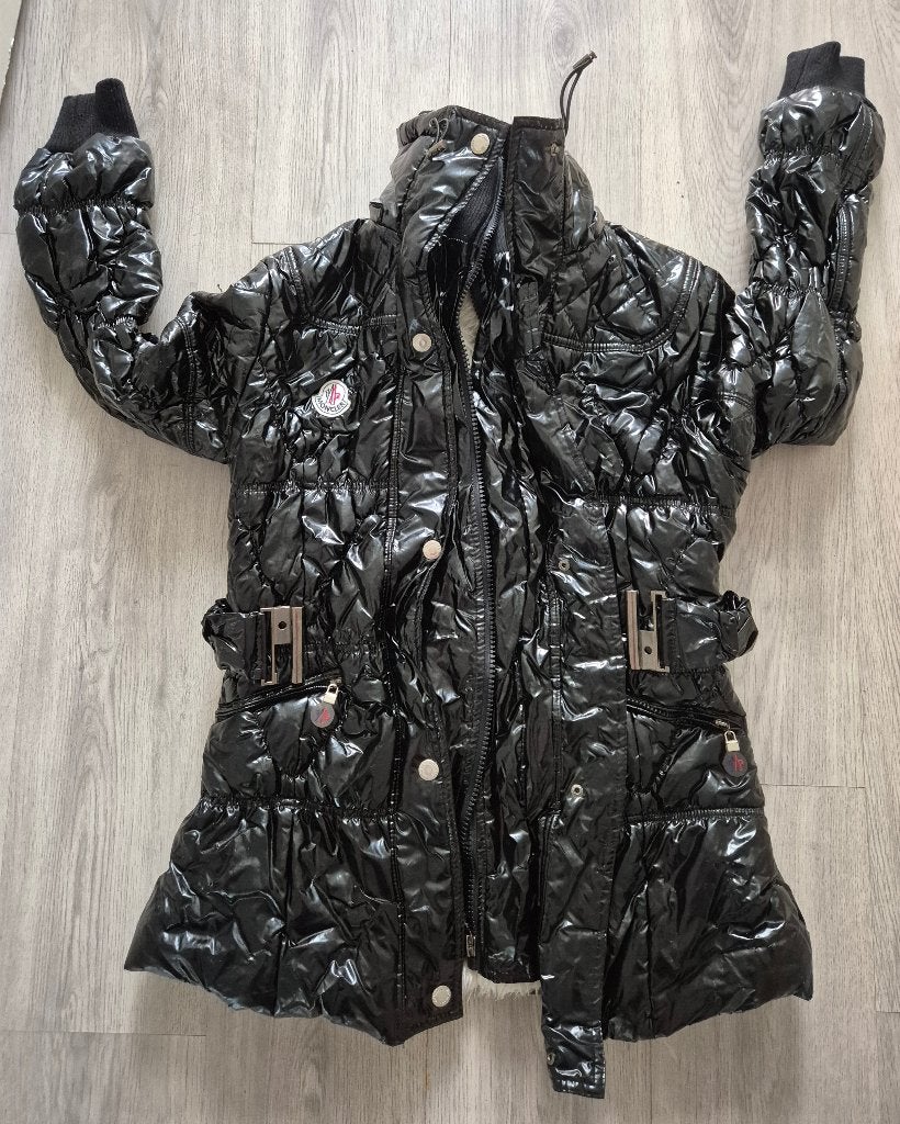 Moncler jas maat L, Ophalen, Zwart, Moncler, Maat 42/44 (L)