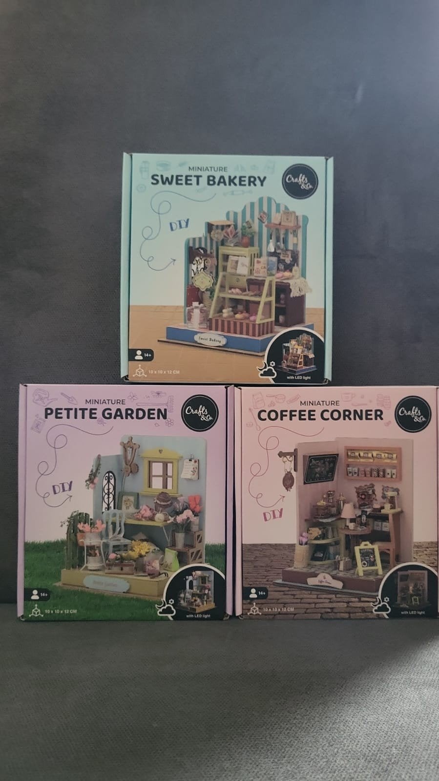 DIY Miniatuur Huisjes en Muziekdozen Knutselsets, Overige thema's, Nieuw, Meerkleurig, Educatief
