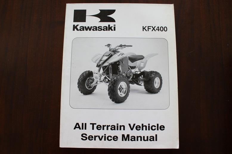 Kawasaki KFX400 ATV 2003 service manual KSF400-A1 quad, Ophalen of Verzenden, Kawasaki
