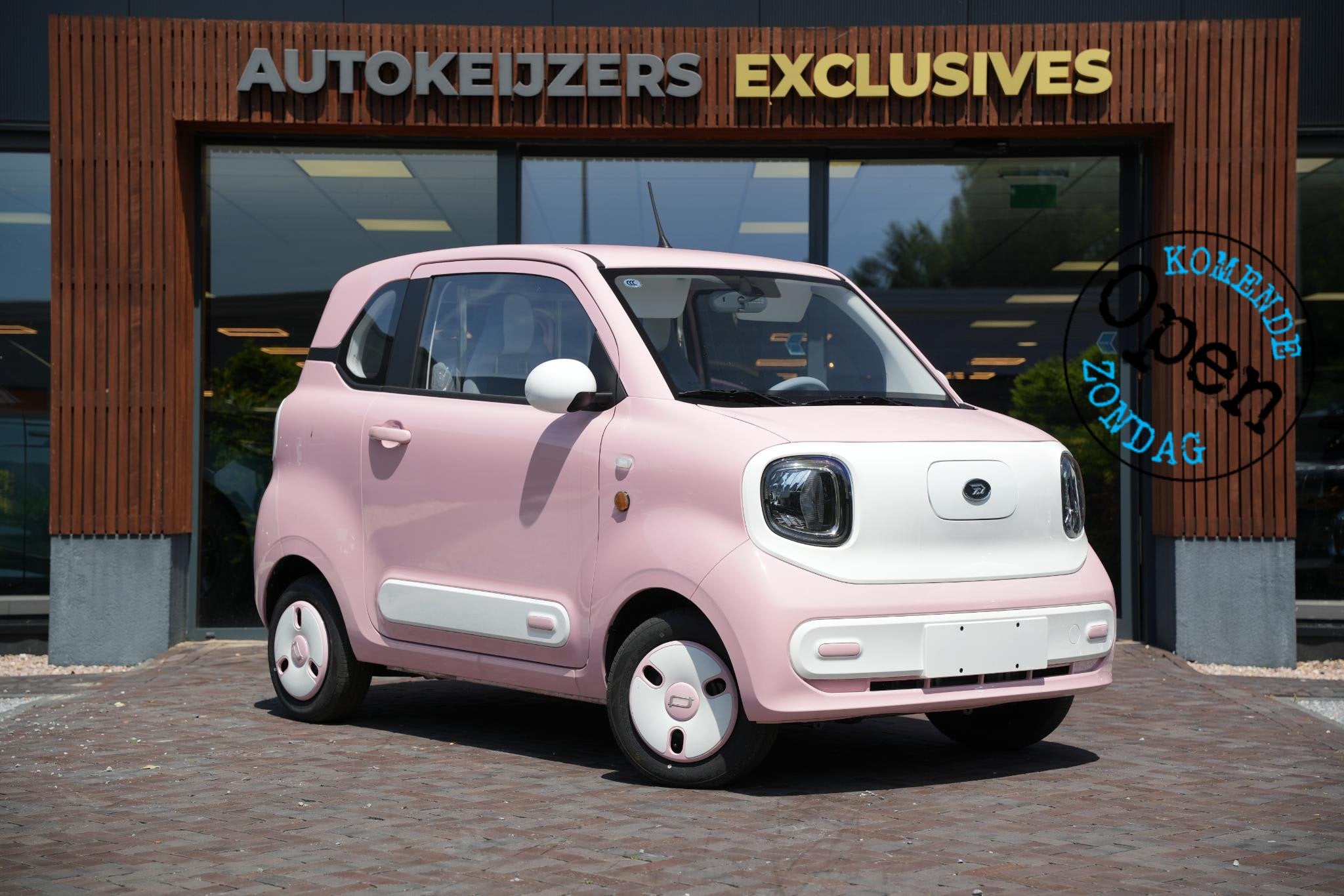 Bontu Mango Airco Radio/Bluetooth Camera 4 zitplaatsen, Auto's, Automaat, Stof, Gebruikt, 595 kg