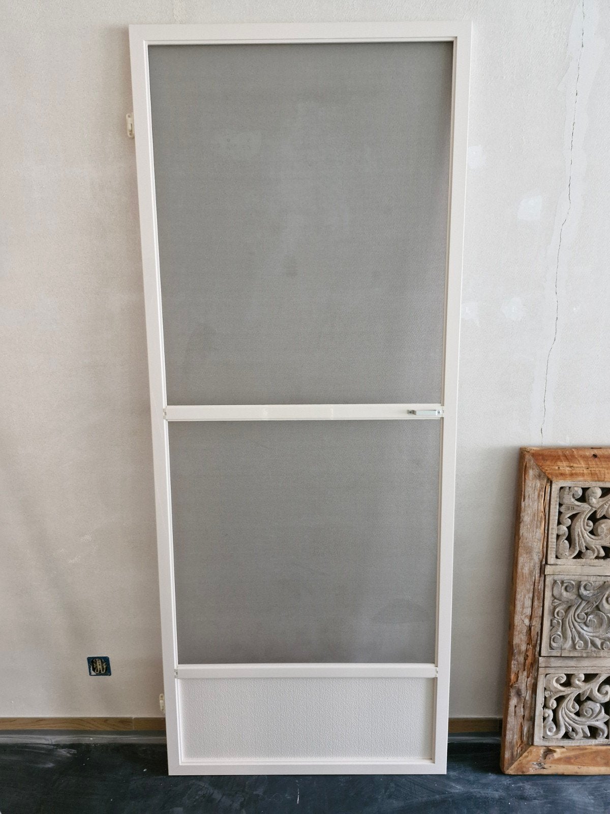 Aluminium hordeur 85x210 cm, Doe-het-zelf en Verbouw, Deuren en Horren, Ophalen, Gebruikt, 80 tot 100 cm, Hordeur