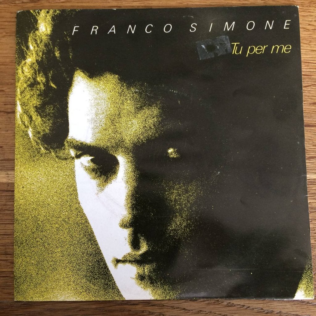Franco Simone Tu Per Me 7" FH Italy 80s Portugal Chiedimi, Ophalen of Verzenden, Gebruikt, Pop