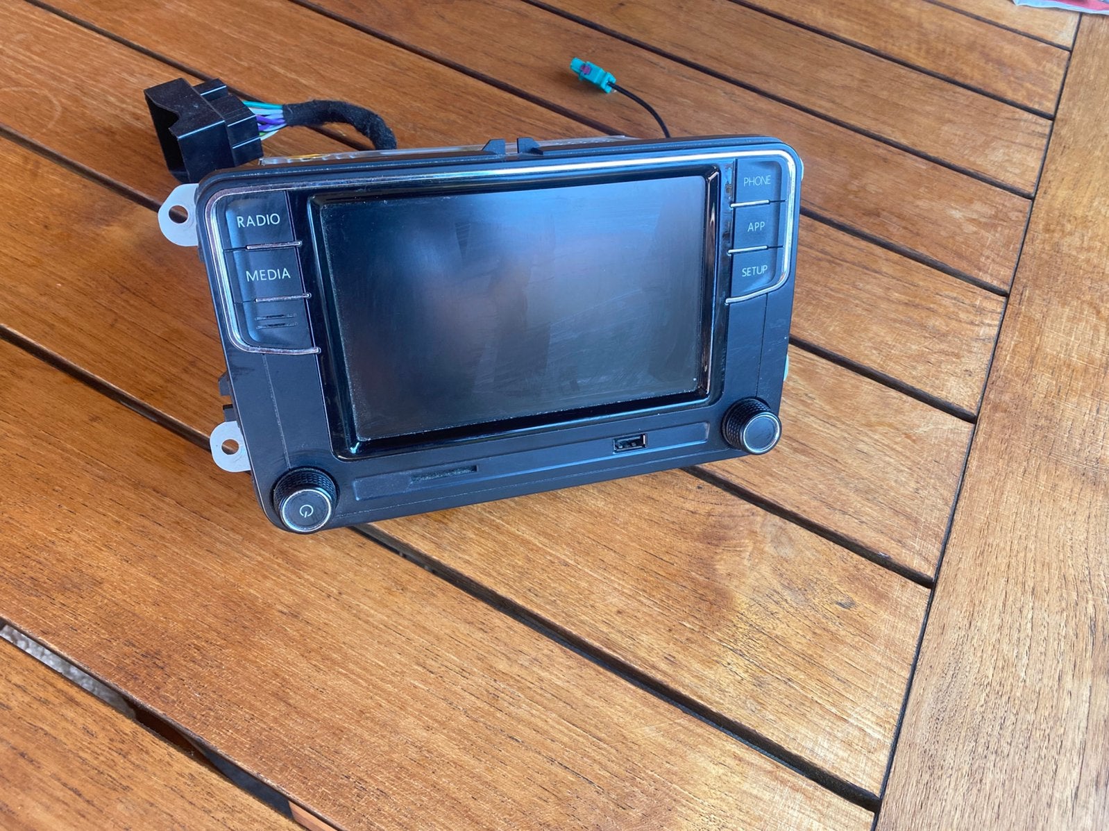 Vw auto radio met carplay, Auto diversen, Ophalen of Verzenden, Zo goed als nieuw