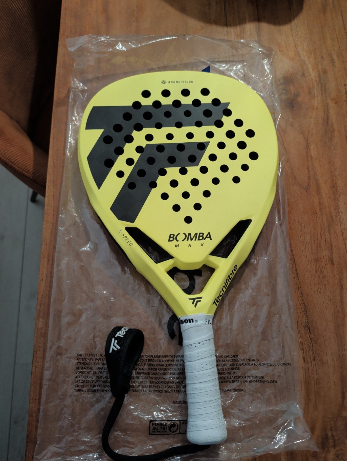 Tecnifibre Bomba Max Padel Racket - Nieuw in verpakking, Sport en Fitness, Ophalen of Verzenden, Nieuw, Racket, Overige merken