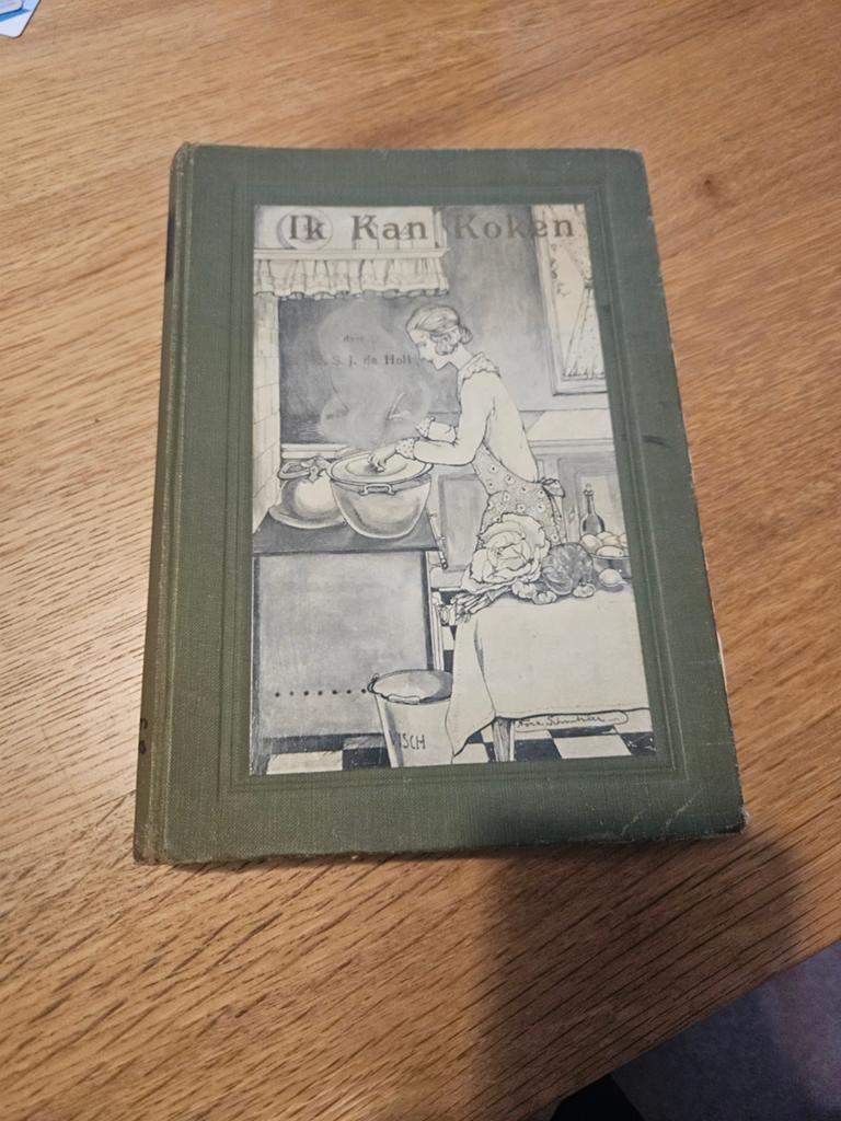 Ik Kan Koken (1926) - H.M.S.J. de Holl, Boeken, Kookboeken, H.M.S.J. de Holl, Hoofdgerechten, Nederland en België, Ophalen