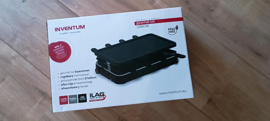 Inventum Gourmetset (8 personen), Ophalen of Verzenden, Zo goed als nieuw, 8 personen of meer