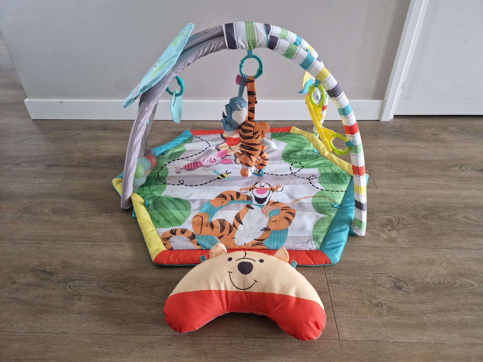 Winnie de Poeh Speelkleed met Babygym en Accessoires, Ophalen, Gebruikt, Speelkleed