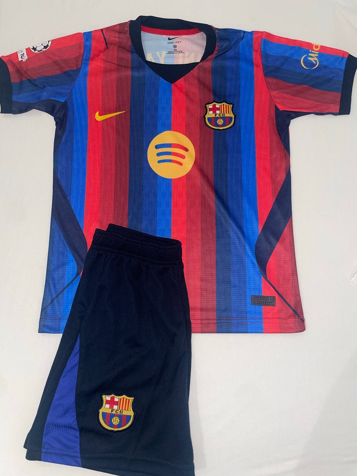 Barcelona tenue kinderen maat 104 t/m 172 - Lamine Yamal, Ophalen of Verzenden, Nieuw, Jongen of Meisje