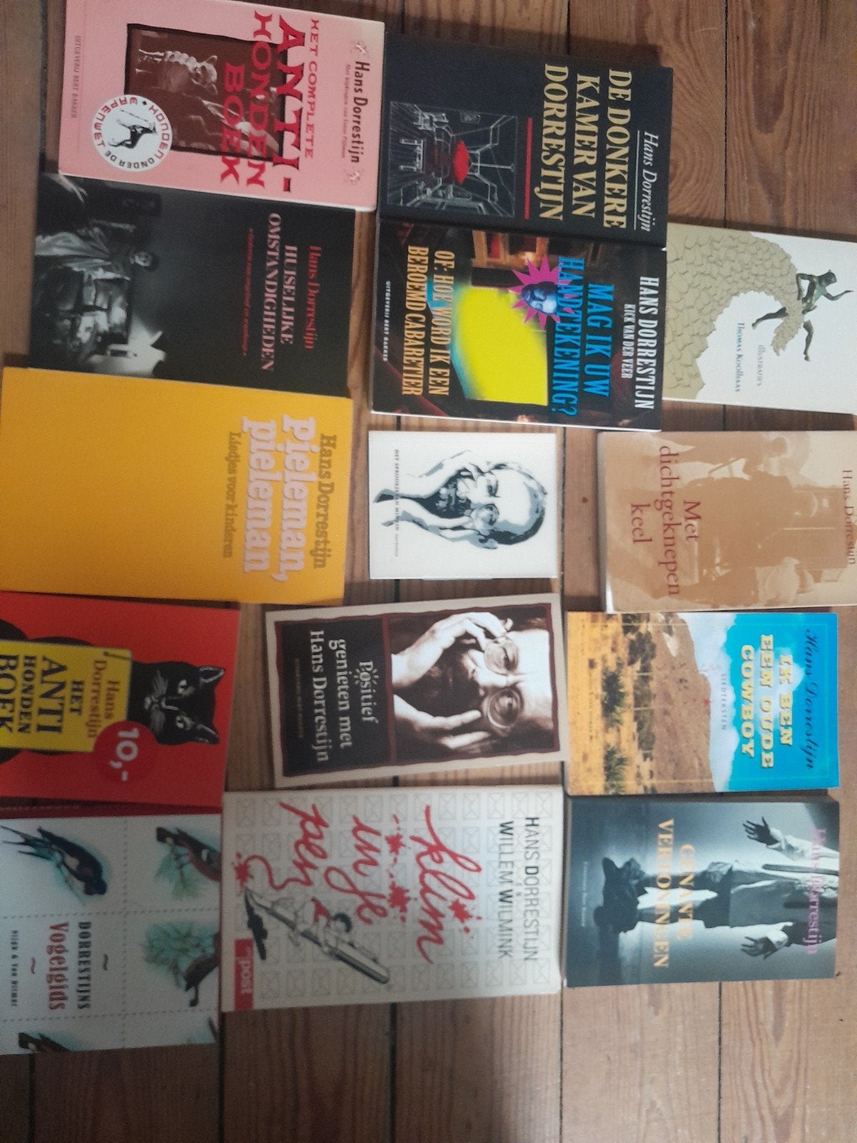 Gesigneerde boeken van Hans Dorrestijn - Diverse titels, Ophalen of Verzenden