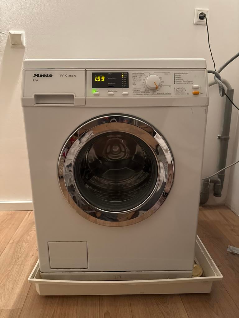 Miele W Classic Eco Wasmachine - Voorlader, Witgoed en Apparatuur, Wasmachines, Ophalen, Gebruikt, 85 tot 90 cm, 1200 tot 1600 toeren