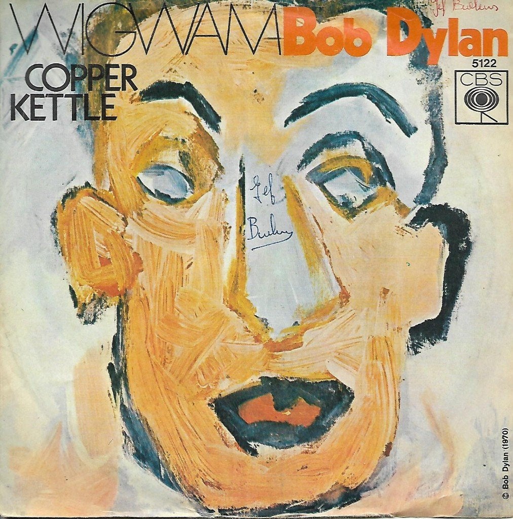 Bob Dylan - Wigwam, Gebruikt, 7 inch, Single, Ophalen of Verzenden