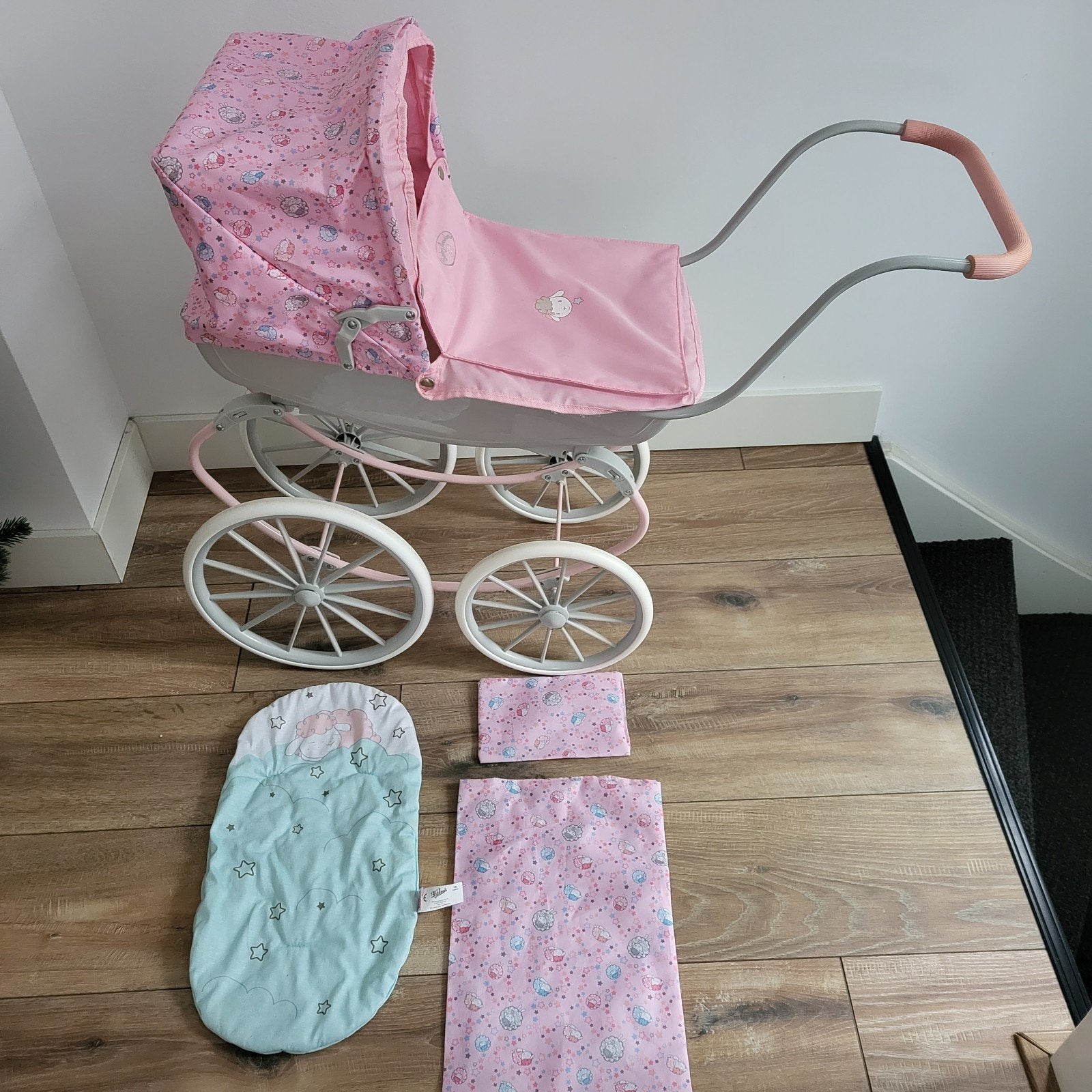 Baby Born Baby Annabell poppenwagen carriage pram vintage, Ophalen of Verzenden, Zo goed als nieuw, Babypop