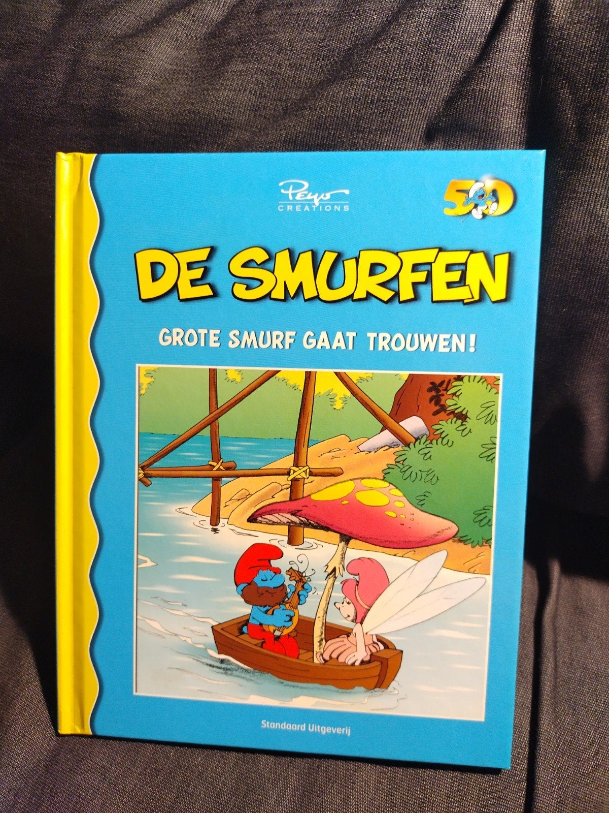 De Smurfen: Grote Smurf gaat trouwen! (leesboek), Ophalen of Verzenden, Zo goed als nieuw, Peyo, Fictie algemeen