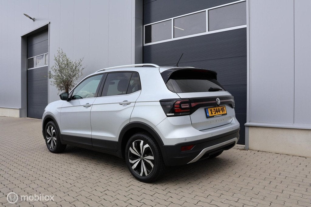 Volkswagen T-Cross 1.0 TSI Style I Camera I Trekhaak I Navig, Auto's, Volkswagen, T-Cross, Gebruikt, Zwart, Bedrijf