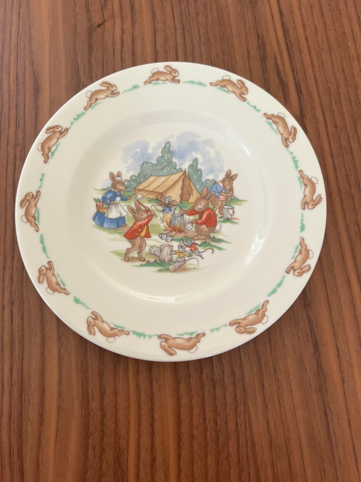 Royal Doulton Bunnykins bordje, Huis en Inrichting, Keuken | Servies, Ophalen of Verzenden, Zo goed als nieuw, Bord(en), Overige stijlen