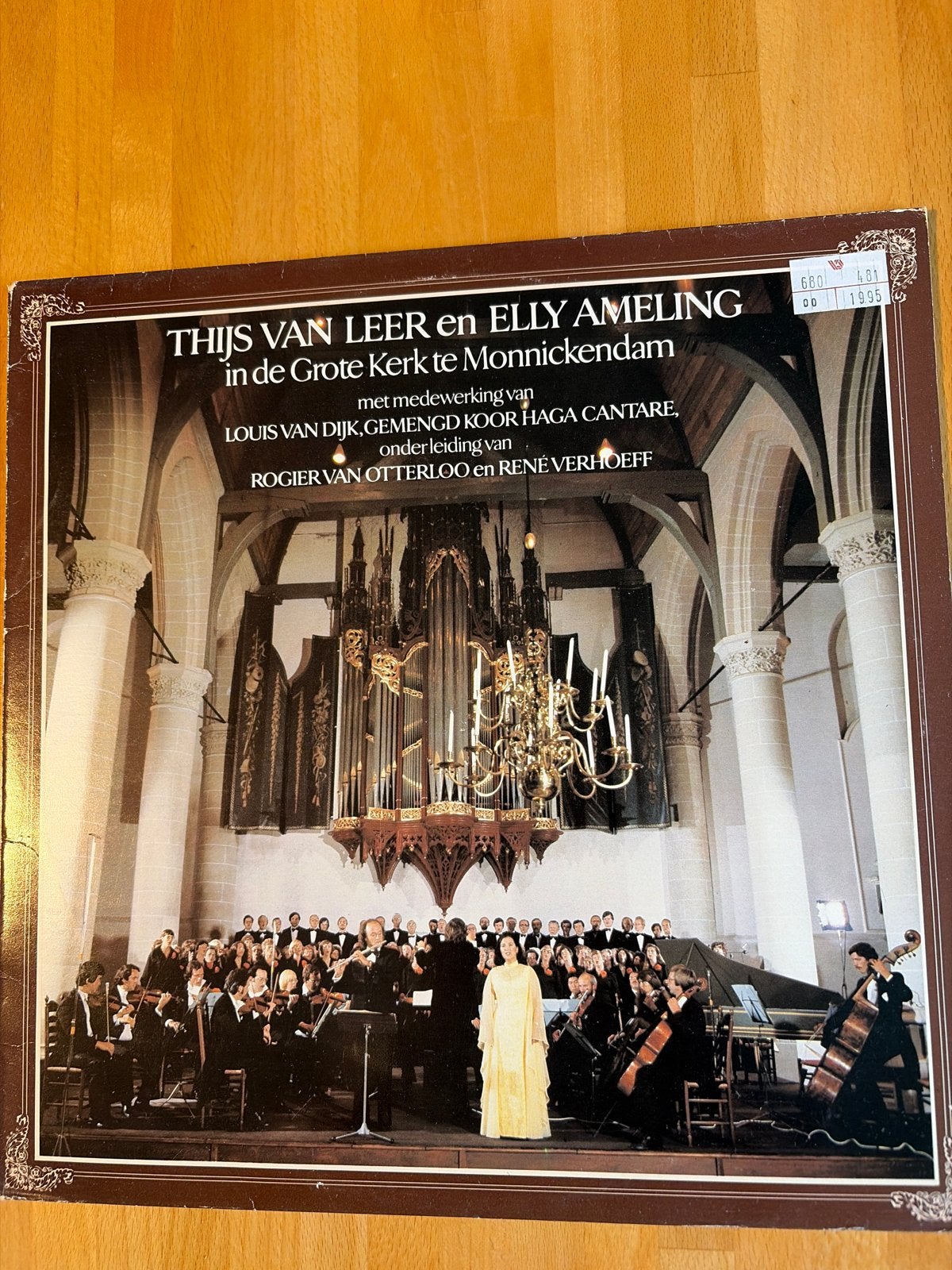 Thijs van Leer & Elly Ameling - Live in de Grote Kerk, LP, Gebruikt, Overige componisten, Modernisme tot heden