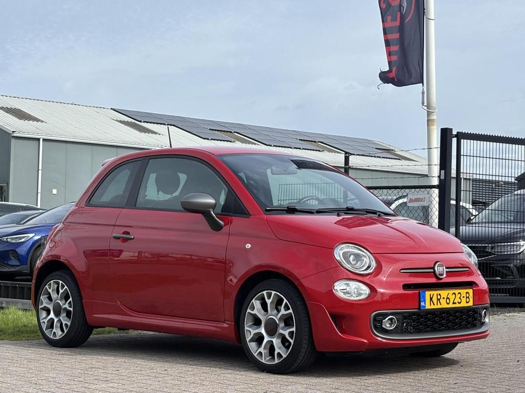 Fiat 500 0.9 TwinAir Turbo Sport, Auto's, Fiat, Bedrijf, Te koop, ABS, Airbags, Airconditioning, Alarm, Android Auto, Apple Carplay