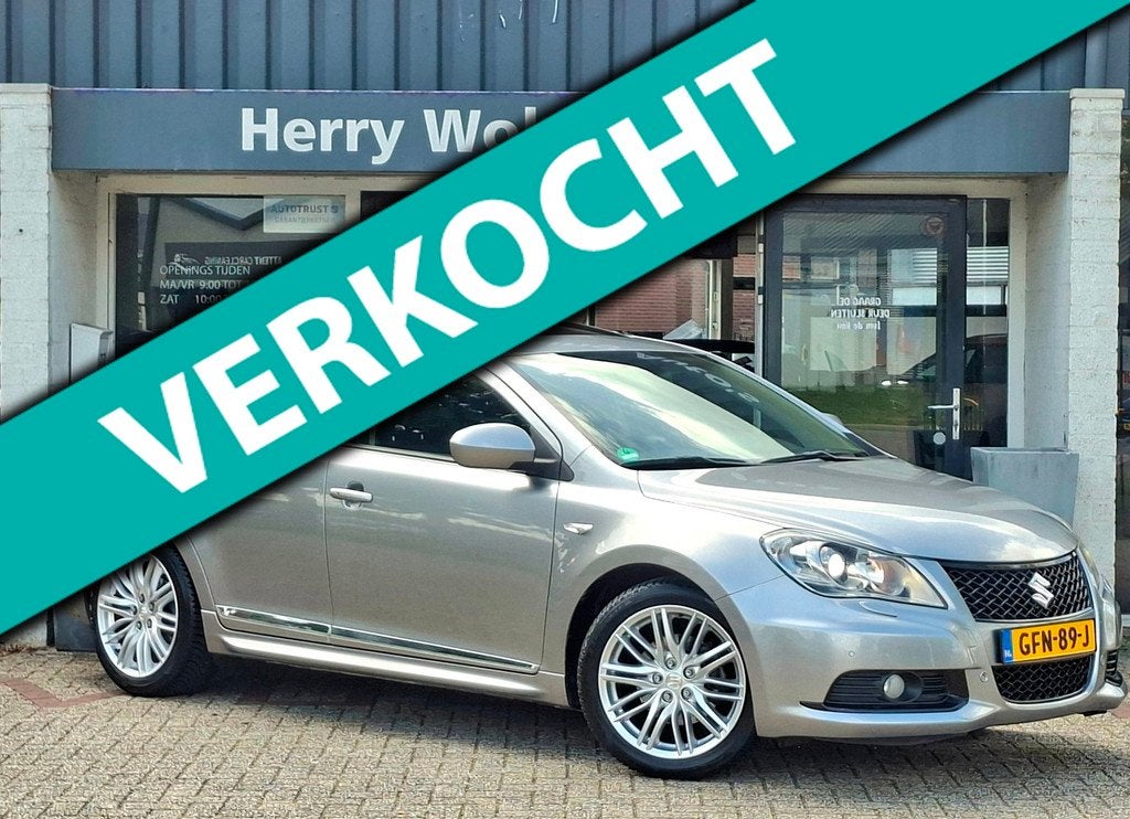 Suzuki KIZASHI 2.4 Sport Pdc Leder Clima Open dak Xenon, Auto's, Suzuki, Bedrijf, Kizashi, ABS, Airbags, Airconditioning, Automatische klimaatregeling