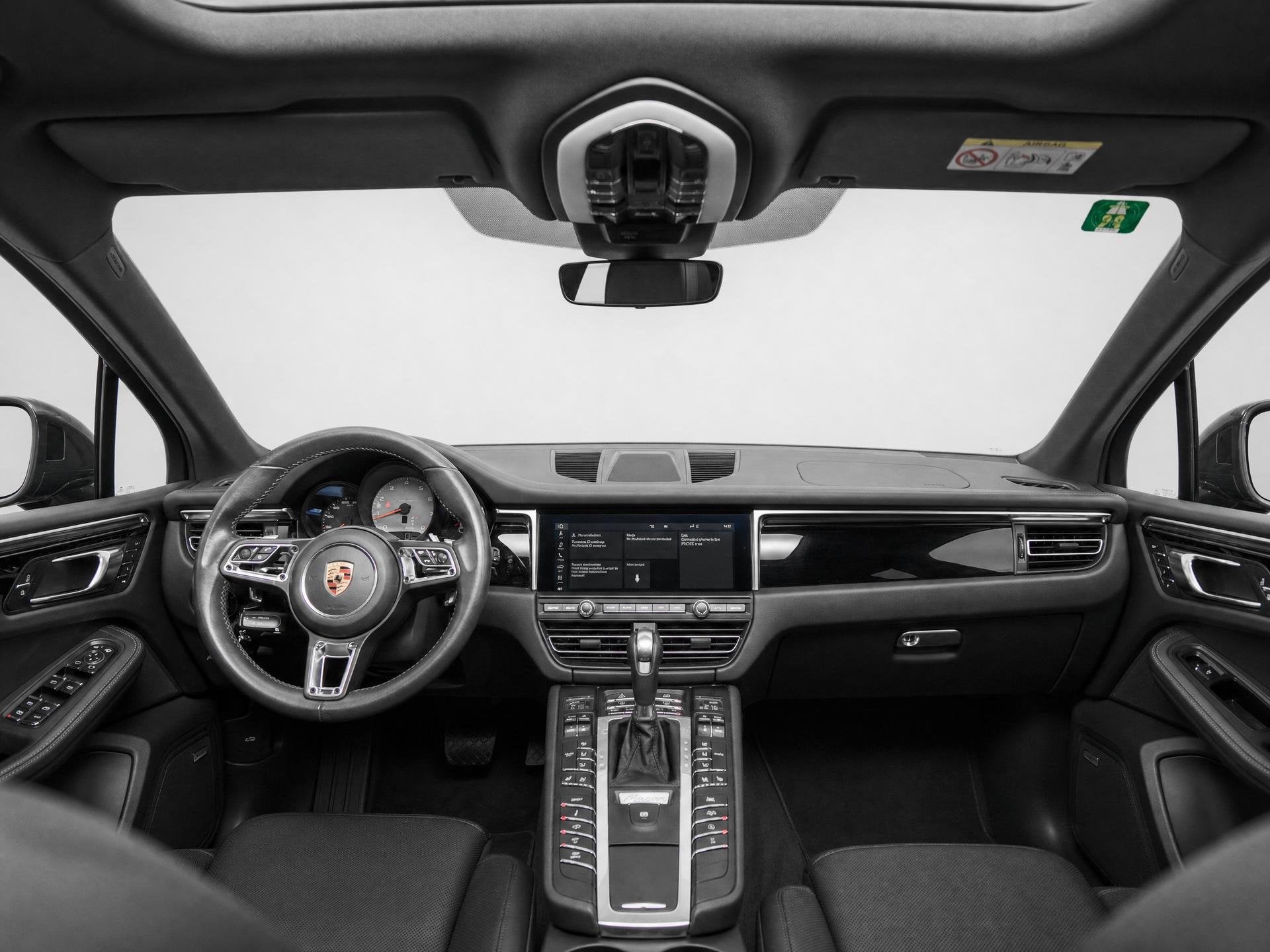 Porsche Macan 3.0 S | Pano | Lucht | 360°| Sport uitlaat |, Gebruikt, 2995 cc, Leder en Stof, 120 €/maand
