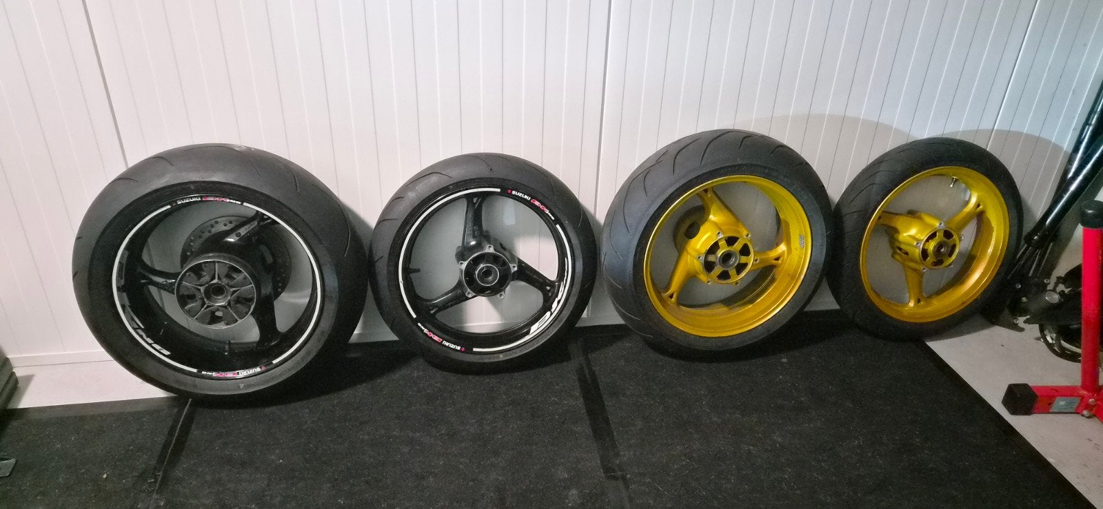 Velgen wielen suzuki hayabusa gen2 bking, Motoren, Ophalen of Verzenden