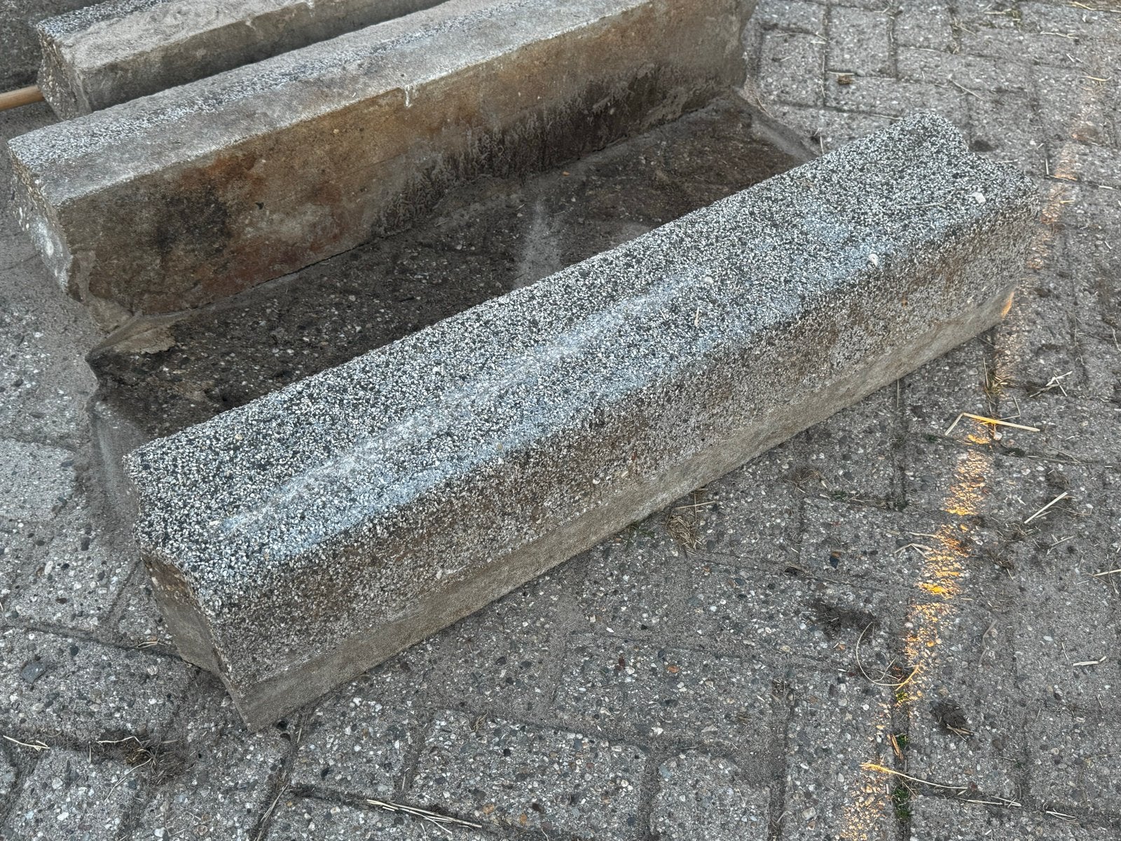 25x Betonbanden 20x20x100 cm - Gebruikt, Ophalen, Gebruikt, Overige typen, Minder dan 5 m²