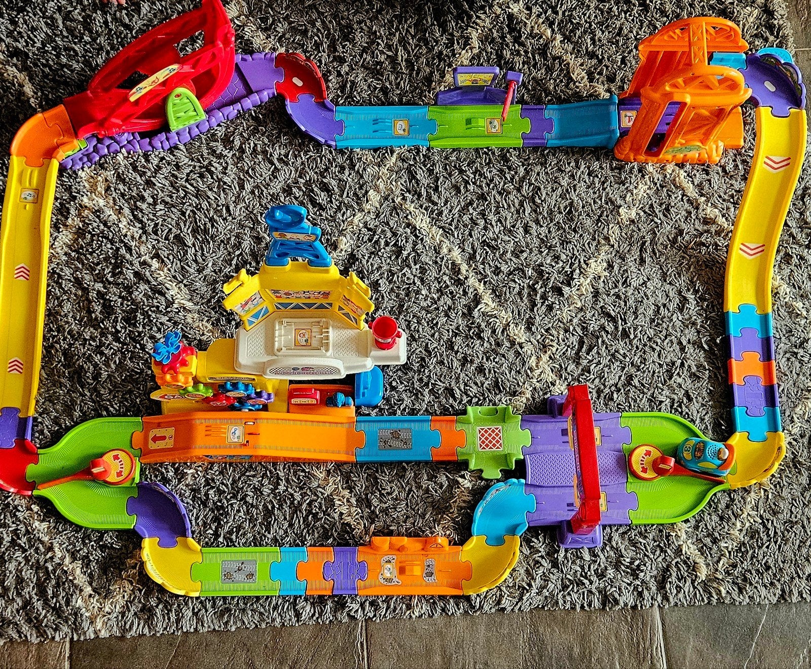 Toet Toet Racebaan bestuurbare auto's, Kinderen en Baby's, Speelgoed | Vtech, Ophalen of Verzenden, Zo goed als nieuw, 2 tot 4 jaar