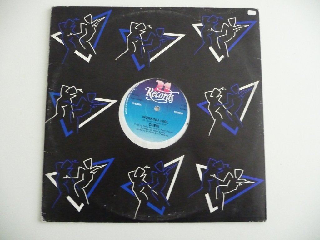 maxi single CHERI - WORKING GIRL - 21 RECORDS, 1983, Cd's en Dvd's, Vinyl Singles, Gebruikt, Overige genres, Ophalen of Verzenden
