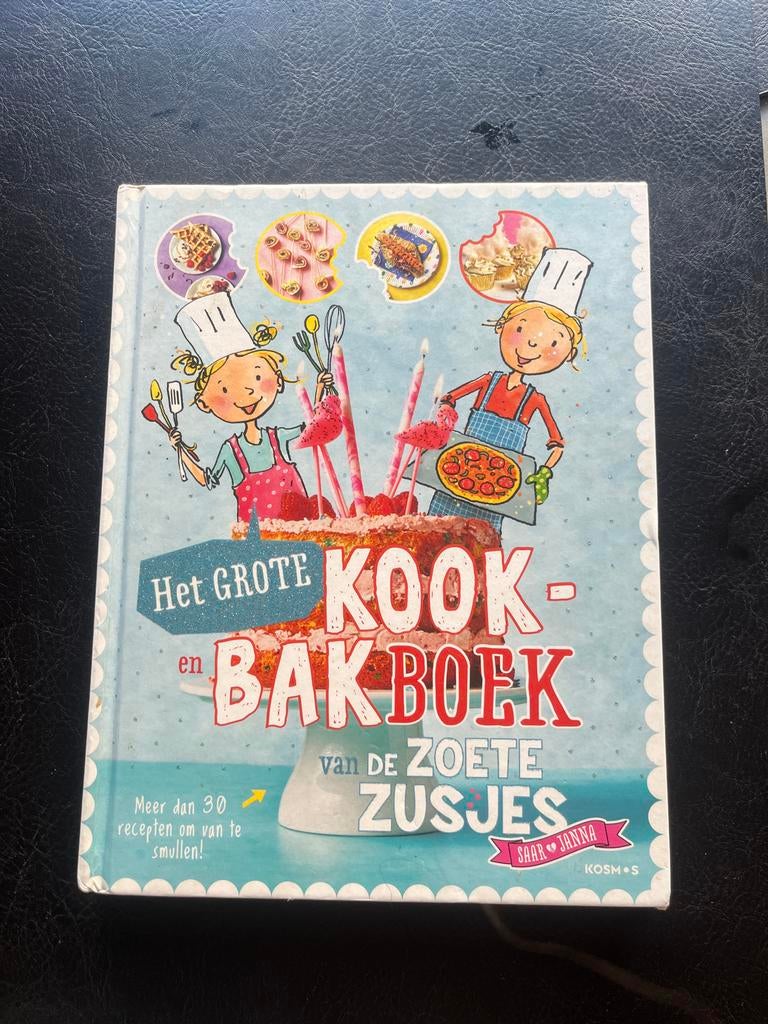 Het Grote Kook Bakboek Zoete Zusjes, Ophalen of Verzenden, Zo goed als nieuw, Taart, Gebak en Desserts