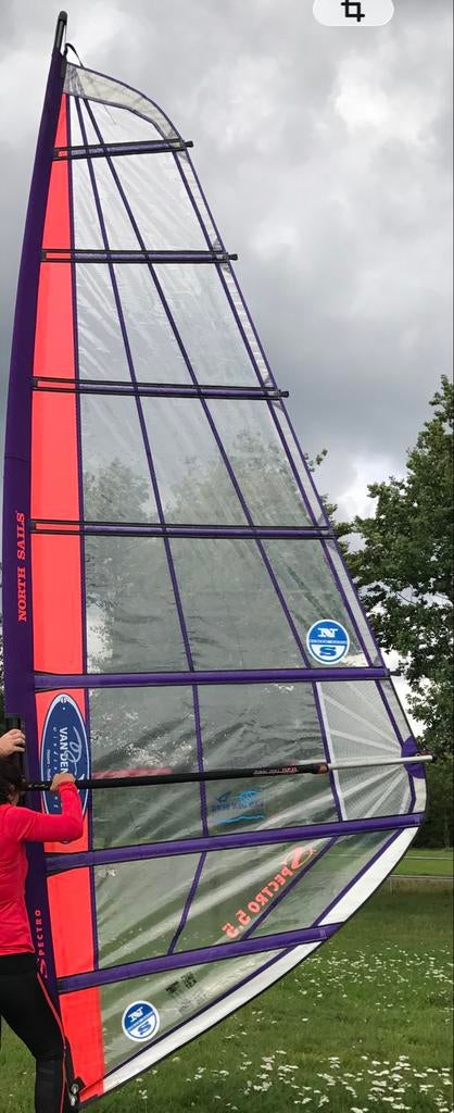 North Sails surf zeil Spectro 5.5, Watersport en Boten, Ophalen of Verzenden, Gebruikt, Overige typen, Minder dan 15 m²