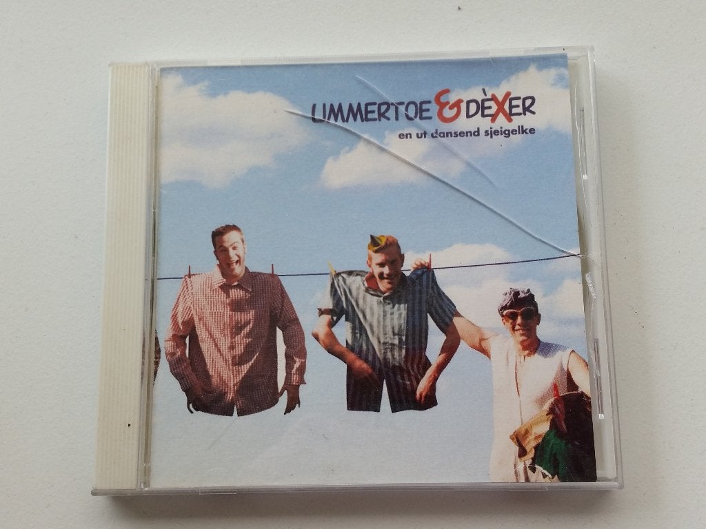 UMMERTOE & DEXER - en ut dansend sjeigelke, Cd's en Dvd's, Cd's | Nederlandstalig, Ophalen of Verzenden, Zo goed als nieuw, Streekmuziek