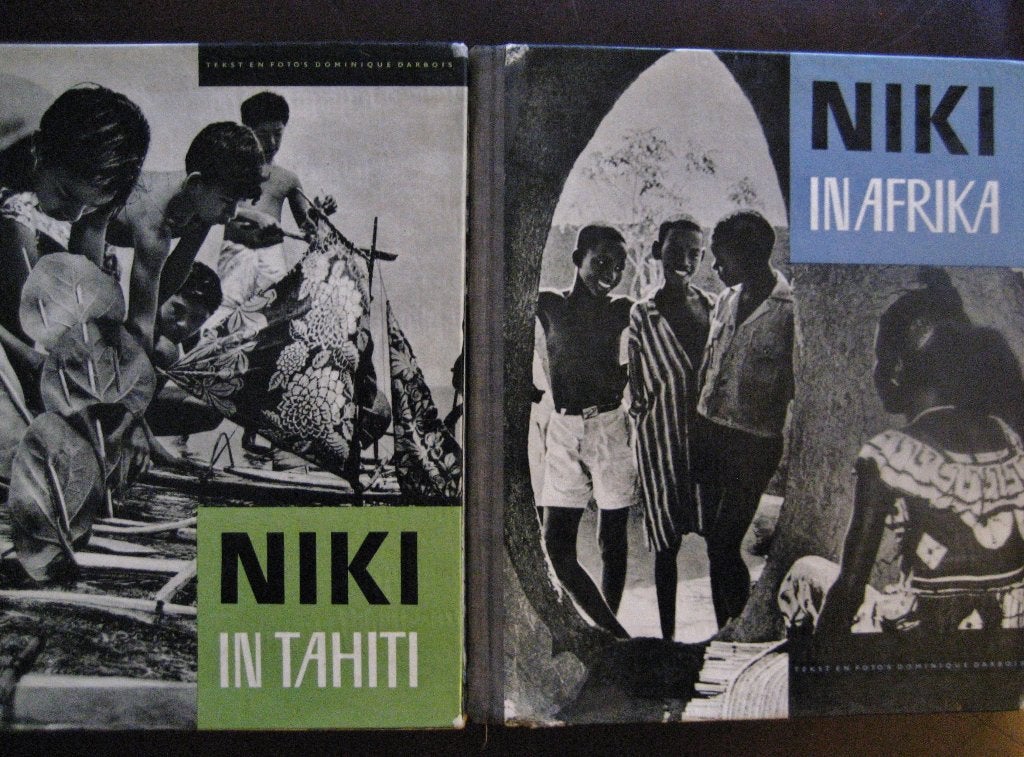 Niki in Afrika en Niki in Tahiti 1960 Uitgever H ten Brink, Antiek en Kunst, Ophalen of Verzenden