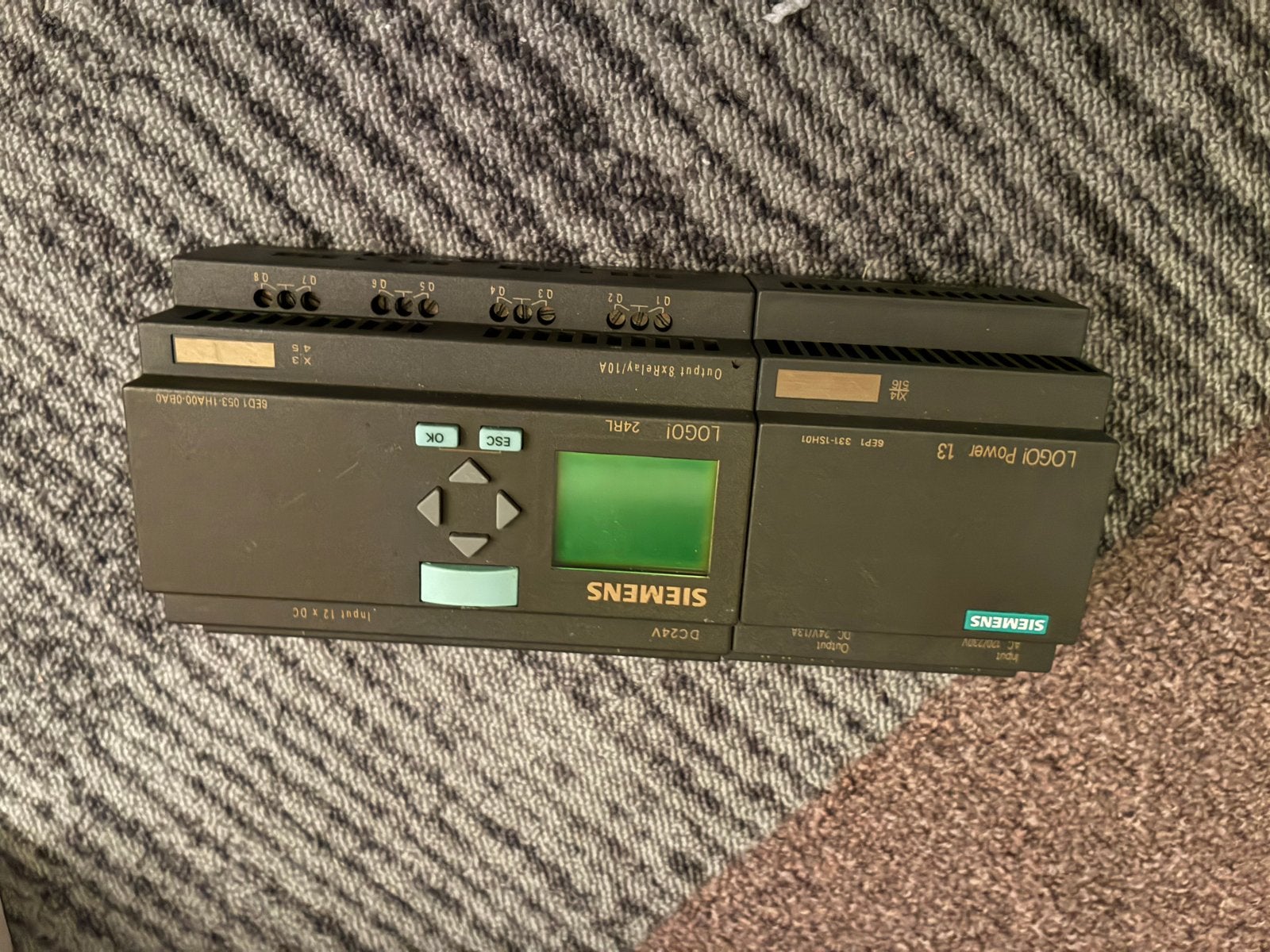 Siemens Logo! 24RL Logische Module met Voeding, Ophalen of Verzenden