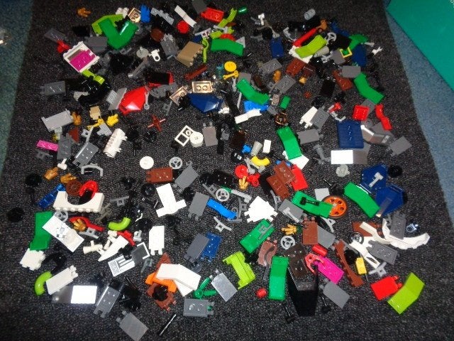 Partij Z439=Lego onderdelen rest klein