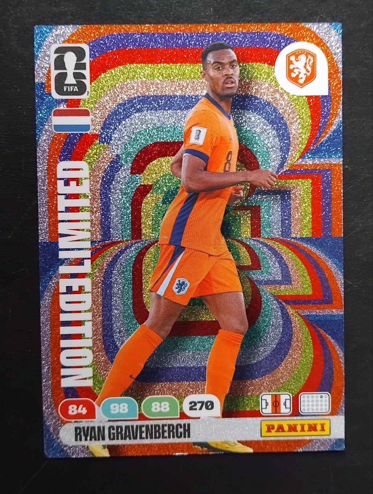 Panini Adrenalyn WK 2026 Limited Edition Ryan Gravenberch, Ophalen, Nieuw, Plaatje