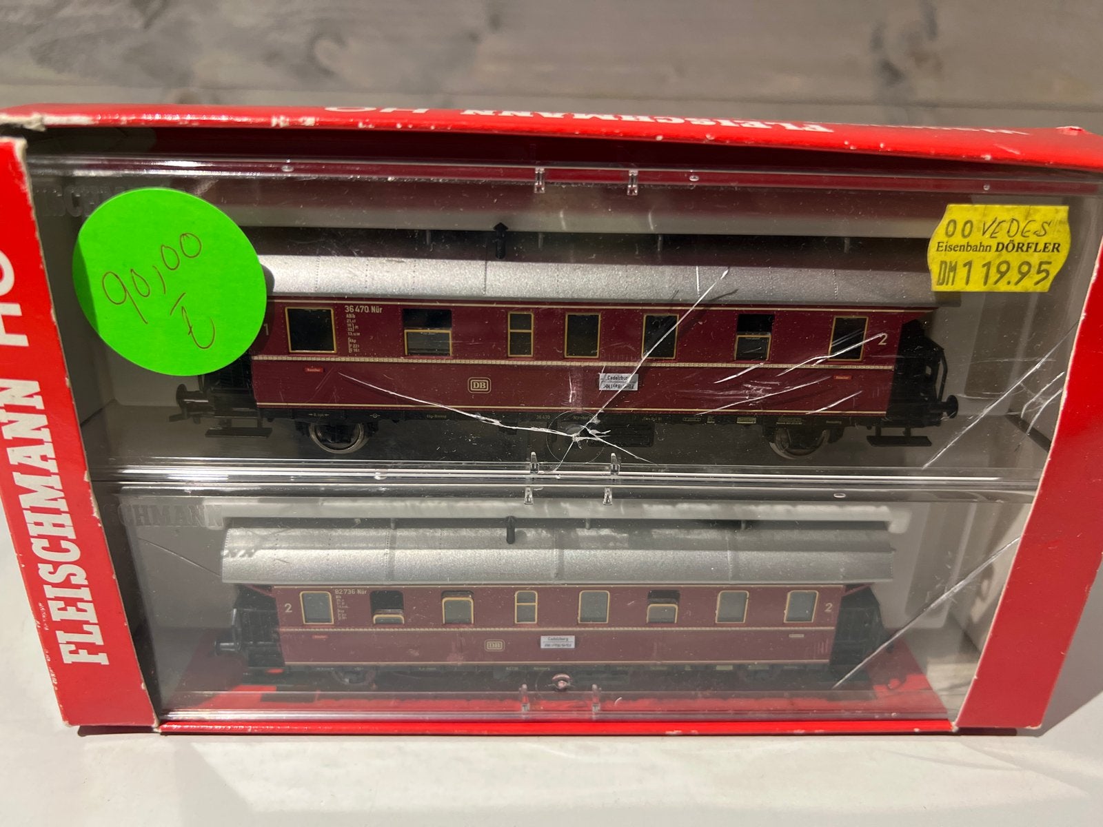 Fleischmann HO Wagon Set - Nieuw in doos, N, Gelijkstroom, N, Fleischmann