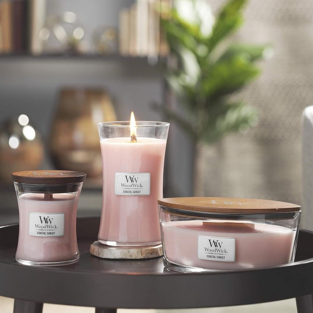 Aanbieding WoodWick ellipse geurkaars, Ophalen of Verzenden, Nieuw, Overige materialen, Minder dan 25 cm