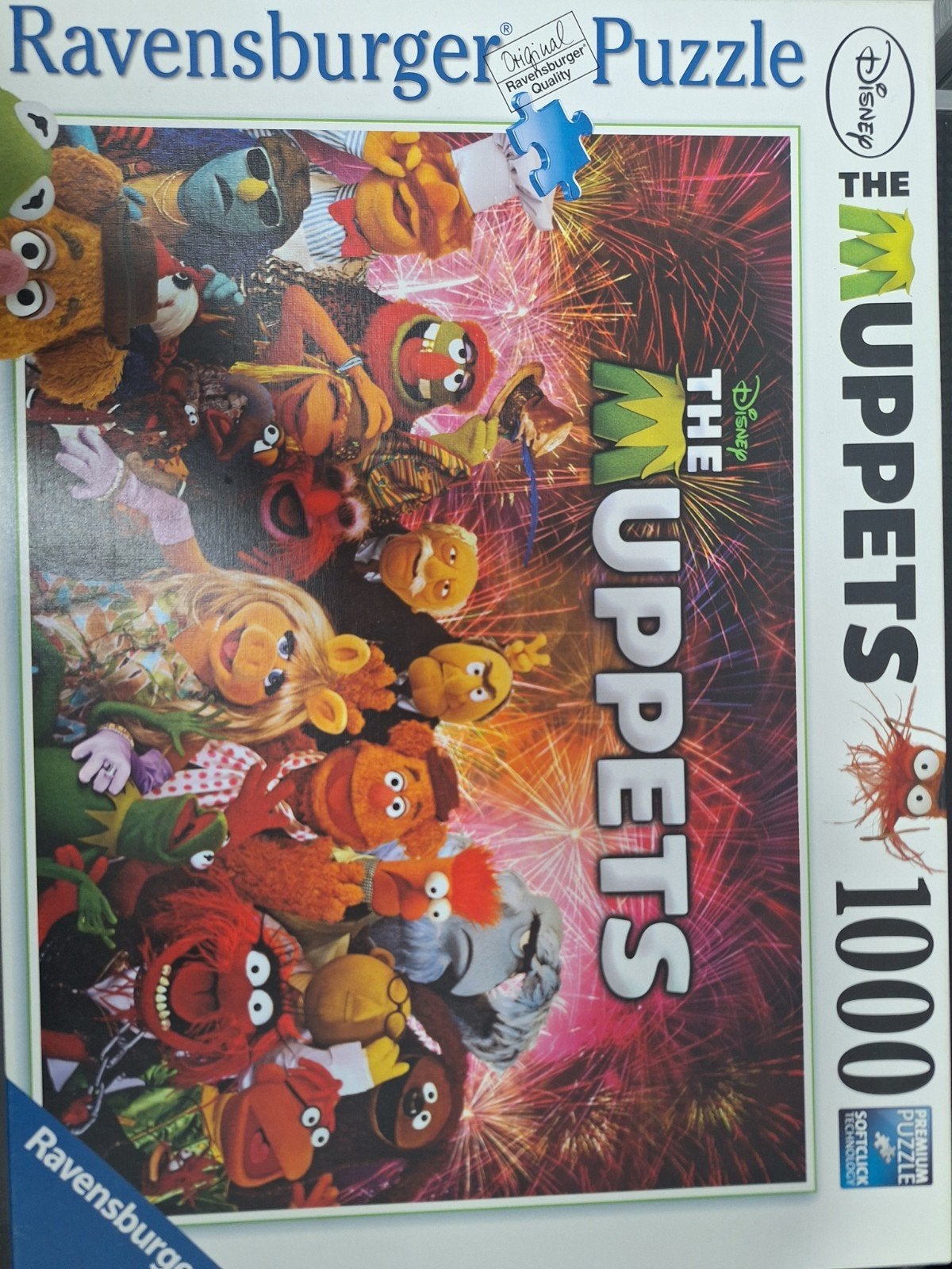 The Muppets Ravensburger Legpuzzel 1000 Stukjes, Ophalen of Verzenden, 500 t/m 1500 stukjes, Zo goed als nieuw, Legpuzzel