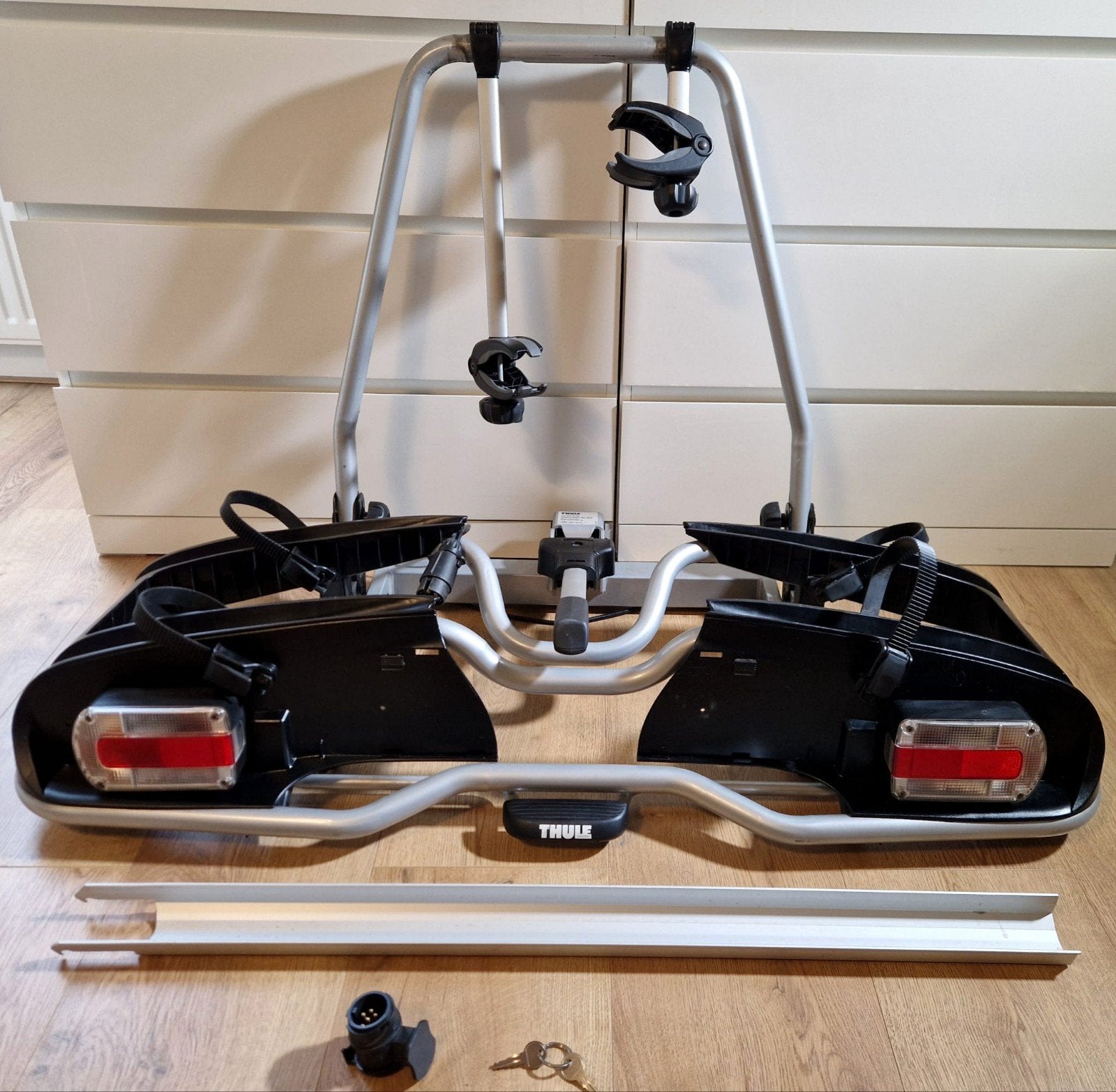 Thule EuroPower 916 tot 60kg met oprijgoot, Auto diversen, Fietsendragers, Ophalen, Zo goed als nieuw, Trekhaakdrager