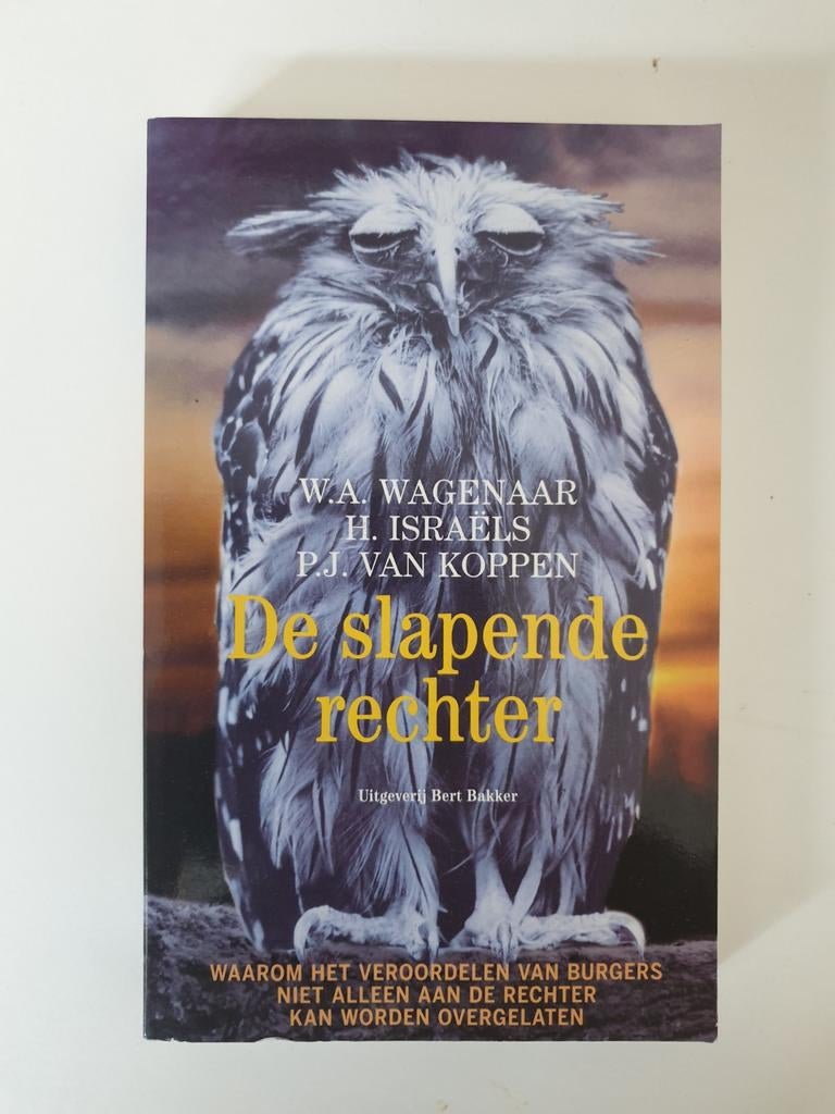 De slapende rechter W.A. Wagenaar, H. Israëls, P.J. van Ko, Boeken, Ophalen of Verzenden, Gelezen