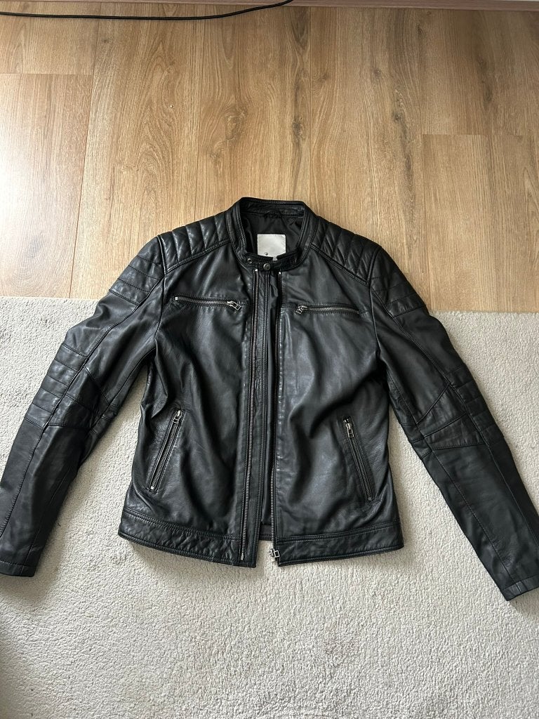 Goosecraft leren jas zwart M, Maat 48/50 (M), Zwart, Goosecraft, Nieuw