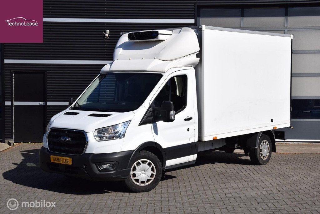 Ford Transit 350 2.0 TDCI L4H1 Trend RWD Carrier Koeling, Euro 6, 4 cilinders, 129 pk, Wit