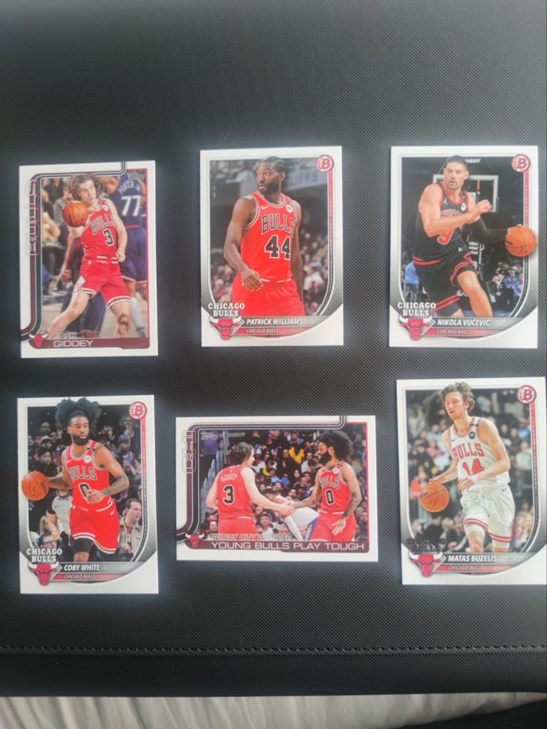 Topps Chicago Bulls kaarten, Ophalen of Verzenden, Zo goed als nieuw, Buitenlandse clubs, Spelerskaart