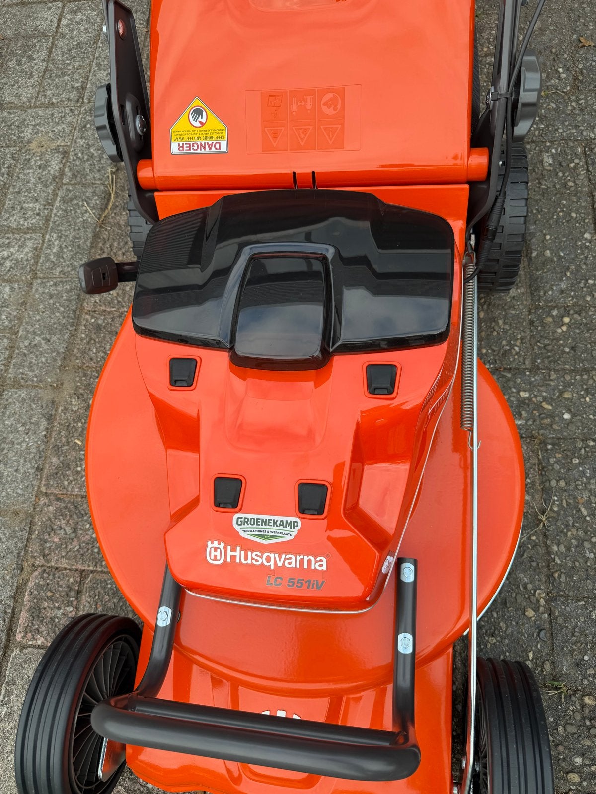 Husqvarna LC 551iV loopmaaier -, Ophalen, Cirkelmaaier, Elektrische grasmaaier, Mulchfunctie