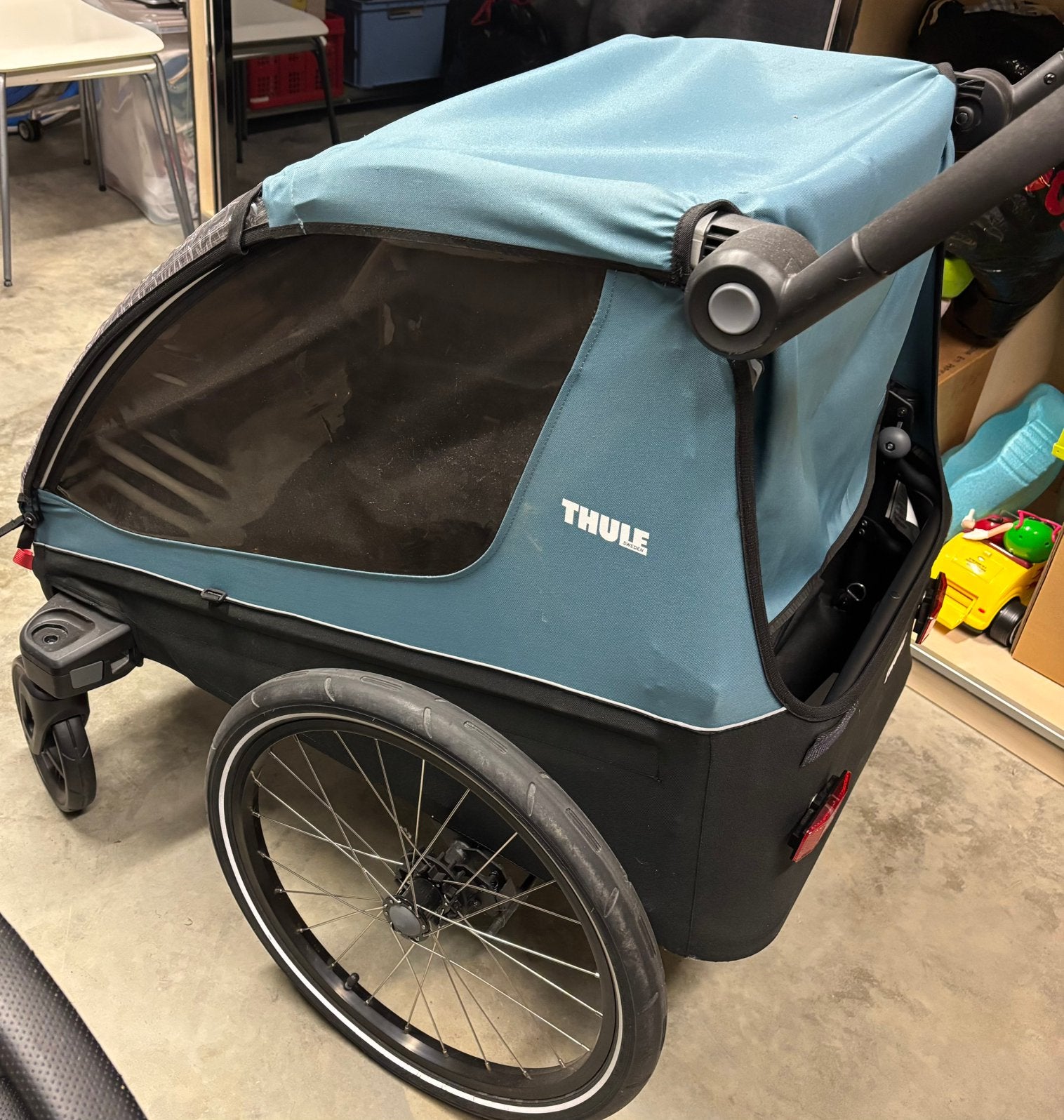 Thule Courier, Ophalen, Zo goed als nieuw