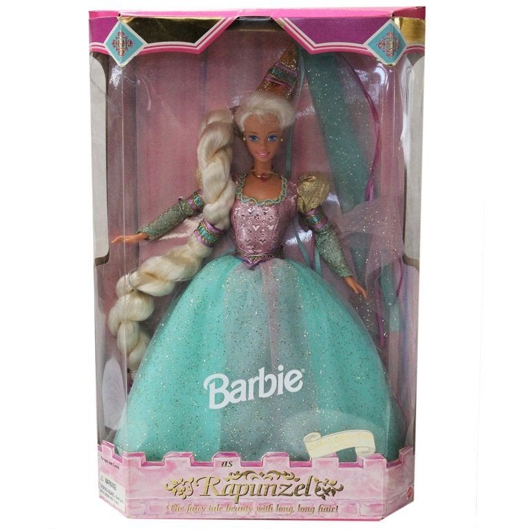 Barbie Rapunzel Children's Collector Series 1st edition 1994, Verzamelen, Poppen, Ophalen, Zo goed als nieuw, Pop