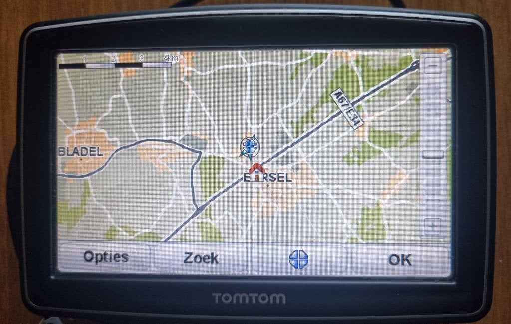 TomTom XXL, Central Europe West kaart v1170 (2026)., Ophalen of Verzenden, Zo goed als nieuw